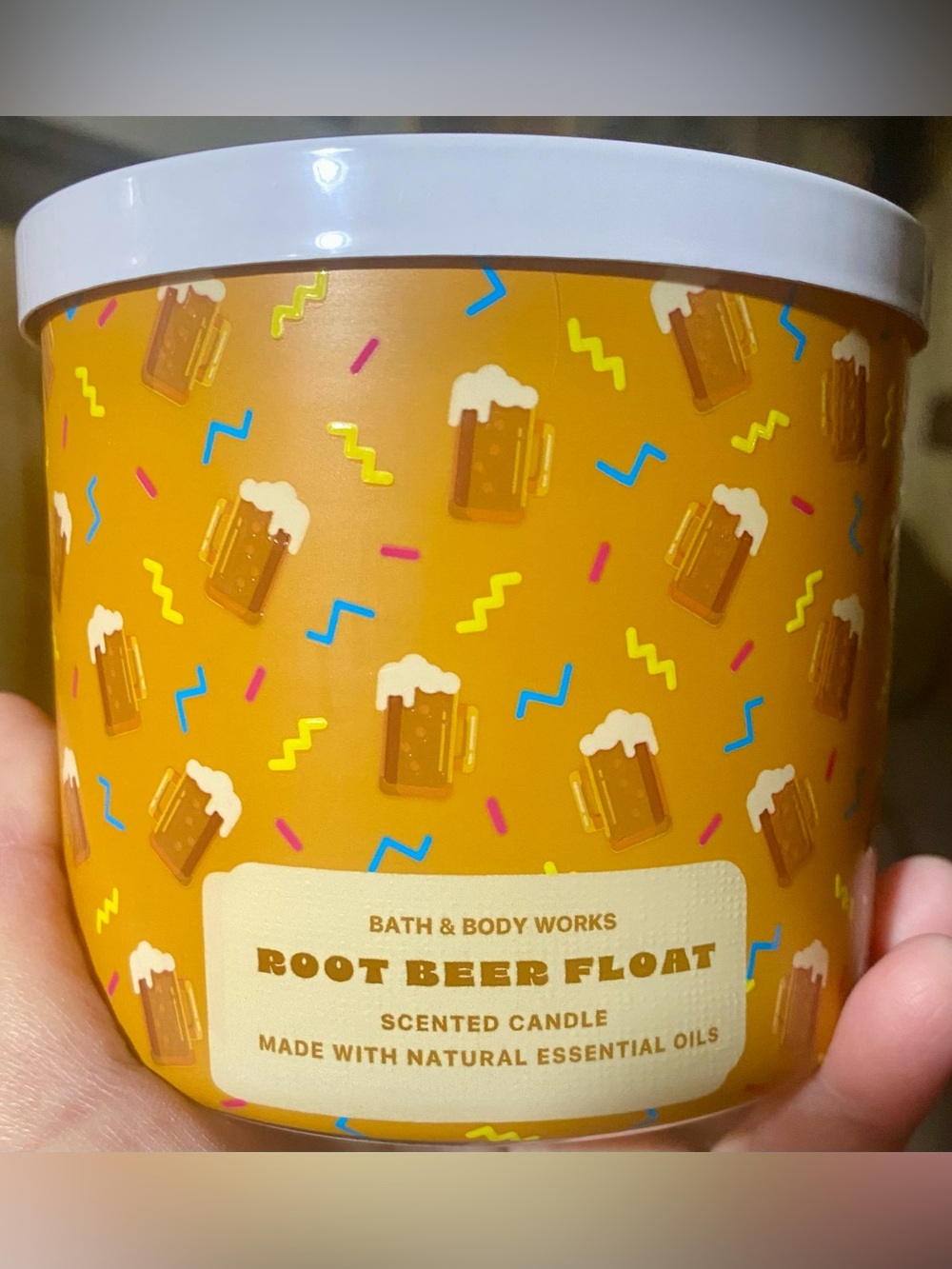 Bath & Body Works Root Beer Float 3-wick, 14.5 oz candle